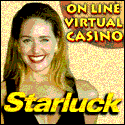 Enter StarLuck!  blackjack dvd, roulette java
